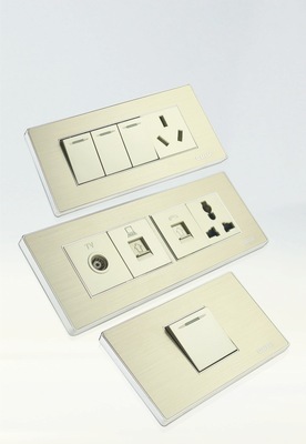 供應(yīng)歐璐118系列墻壁開關(guān)插座模塊，廠家直銷可貼牌